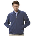 Men's Monterey Club Half Zip Placket Long Sleeve Pullover Sweater